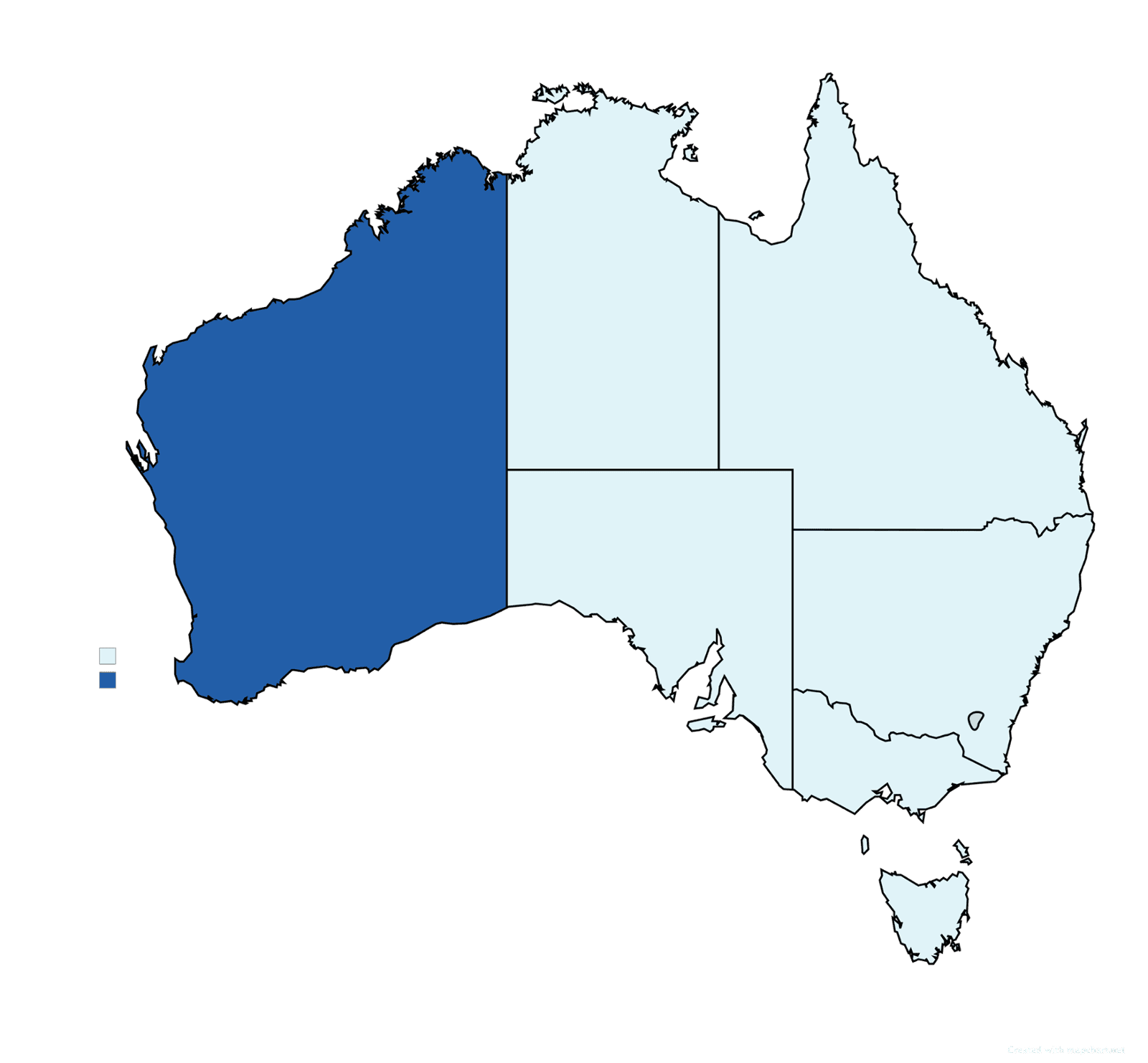 Western Australia Map